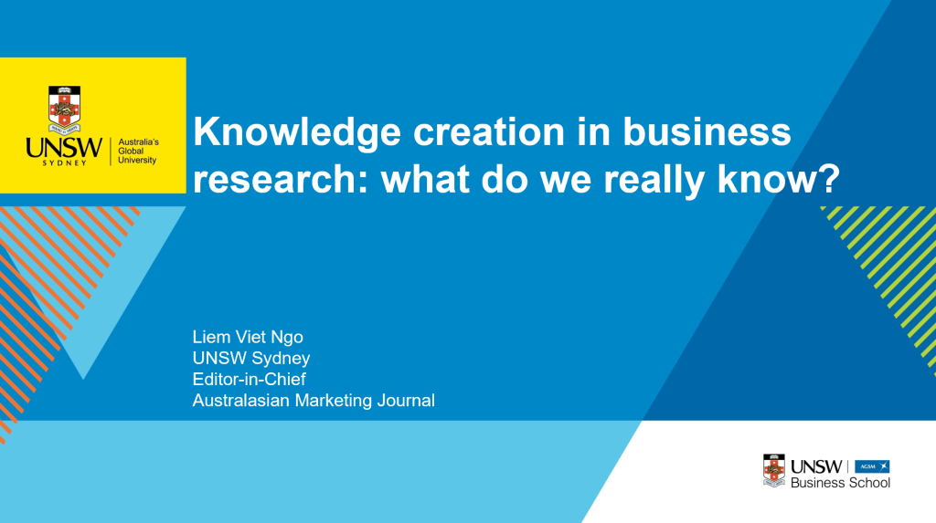 research for knowledge creation